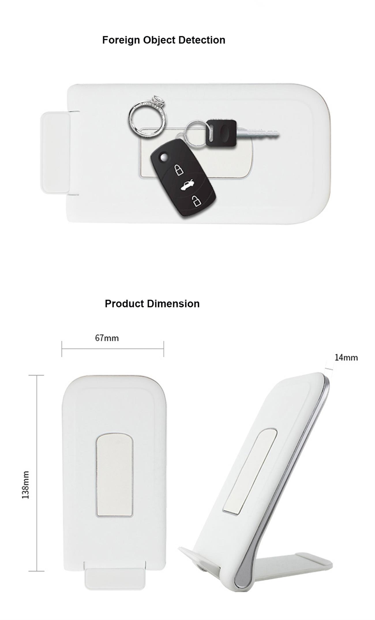 Foldable Wireless Charger 15w Fast Charge  For Smart Phone