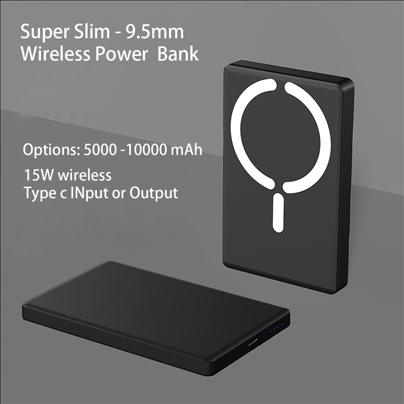 Utra Slim Magnetic Wireless Power Bank