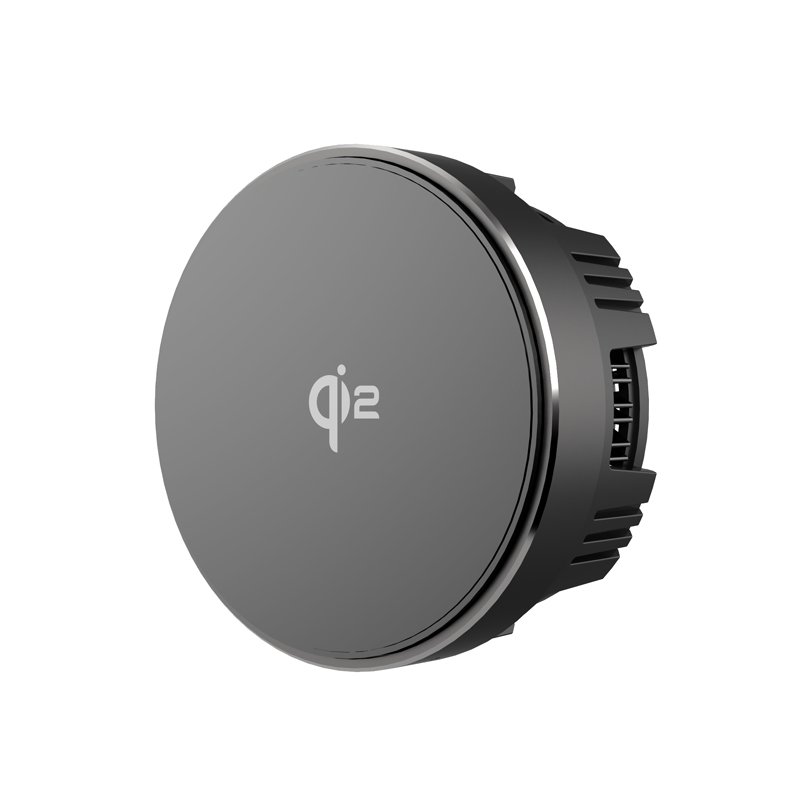 Qi2 Wireless Charger With Cooling Fan - Patented Tooling