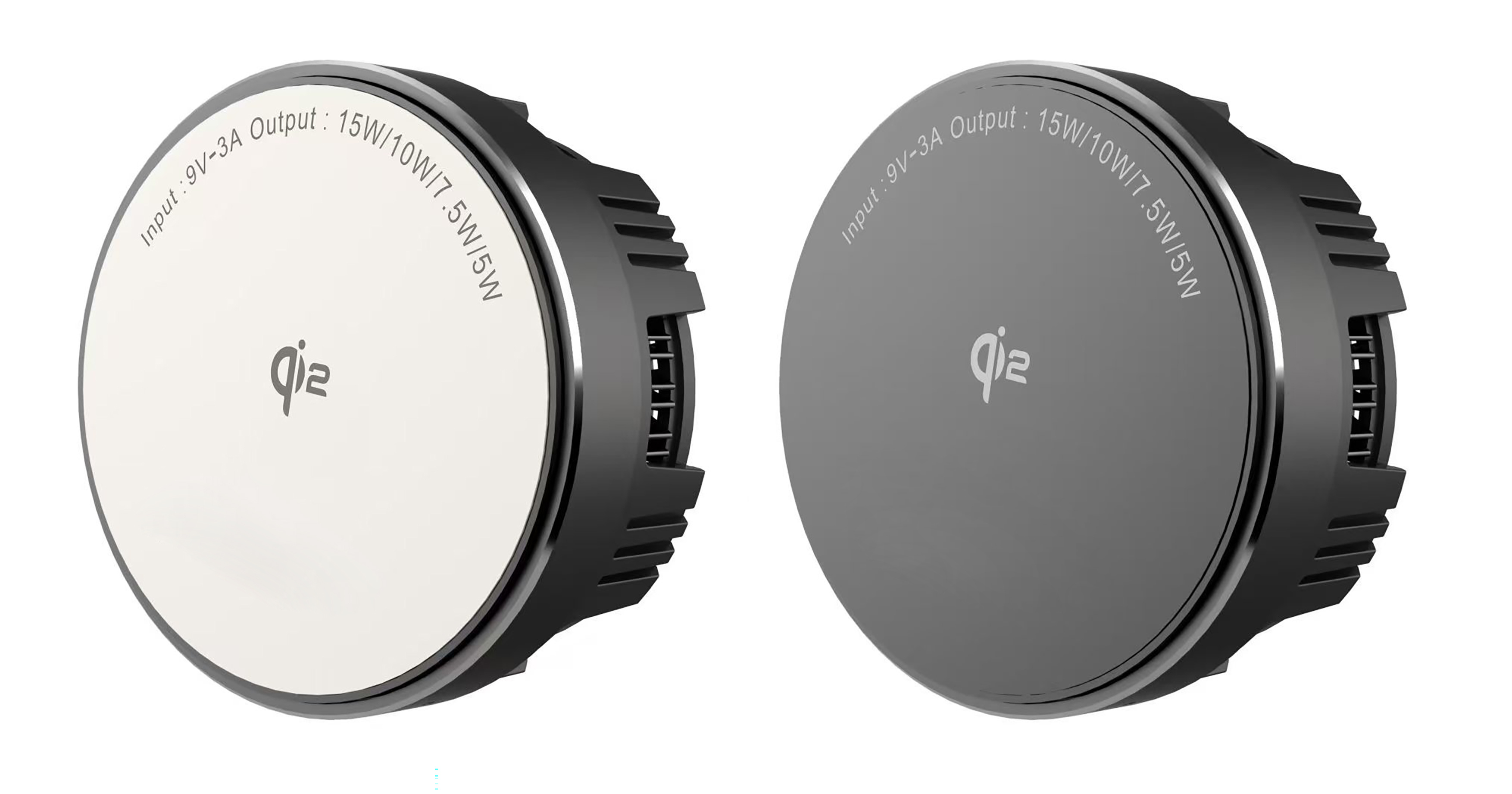 Qi2 Wireless Charger With Cooling Fan - Patented Tooling
