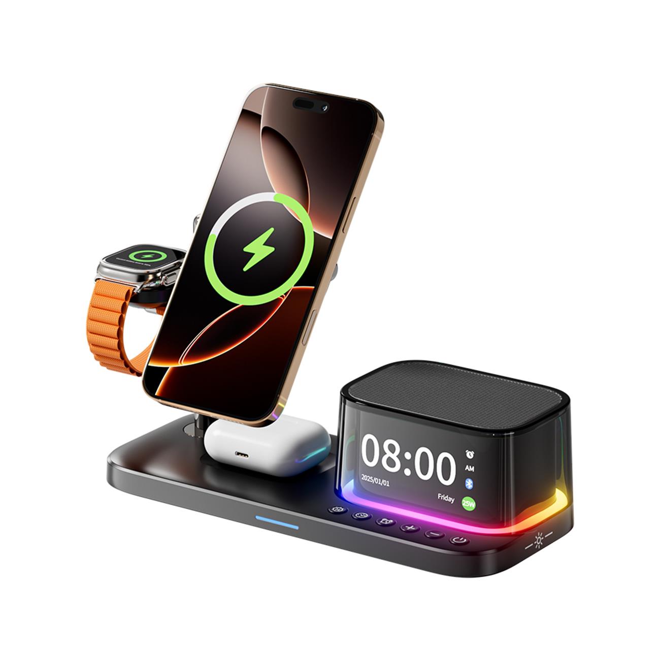 Qi2.2 Semiconductor Cooling Magnetic Wireless Charger 6 In 1