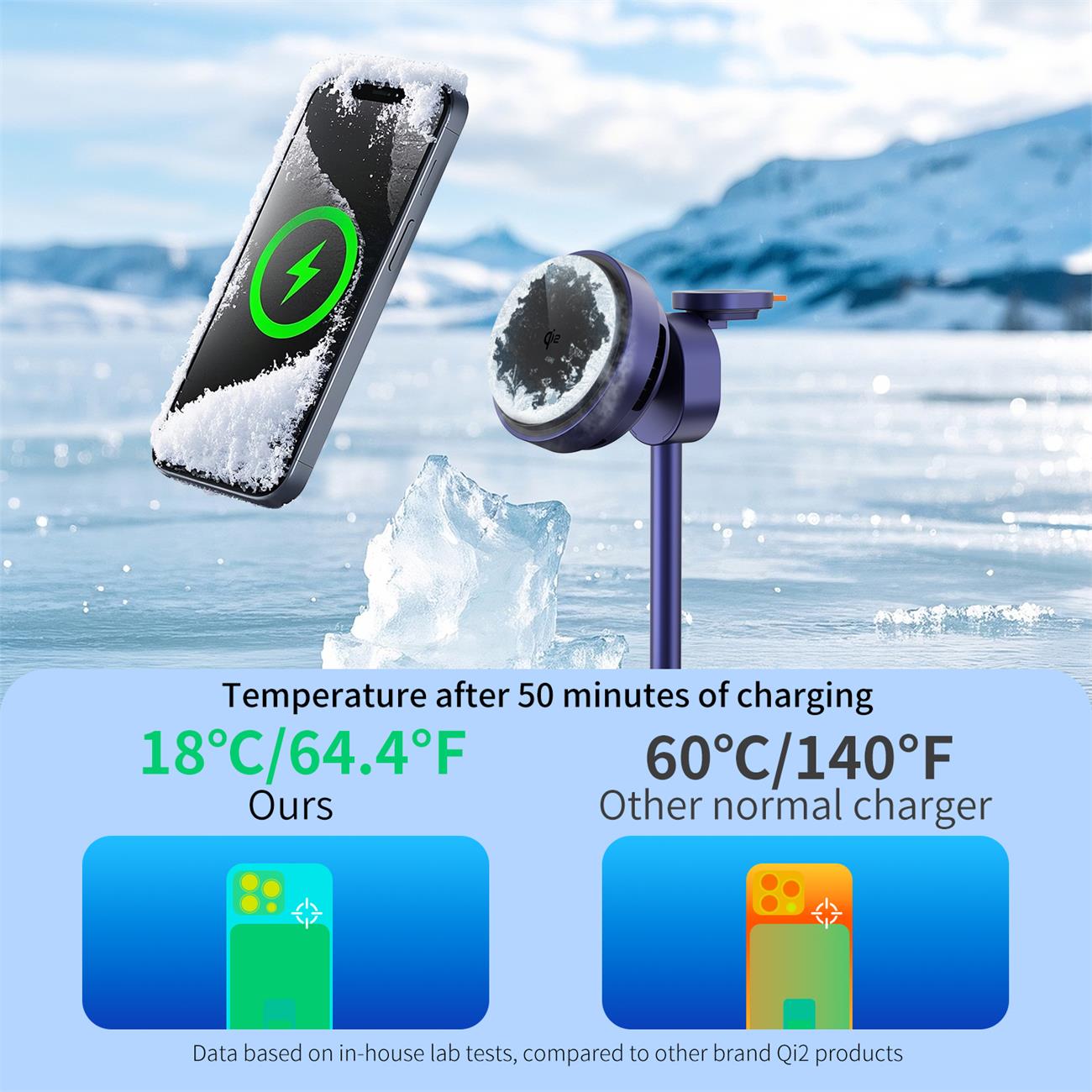 Qi2.2 Semiconductor Cooling Magnetic Wireless Charger 5 In 1